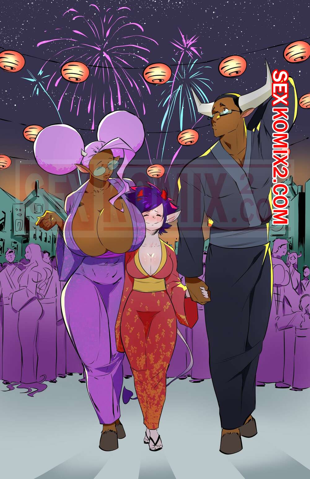 Порно комикс Академия девушек монстров. Часть 12. Monster Girl Academy. Worky Zark