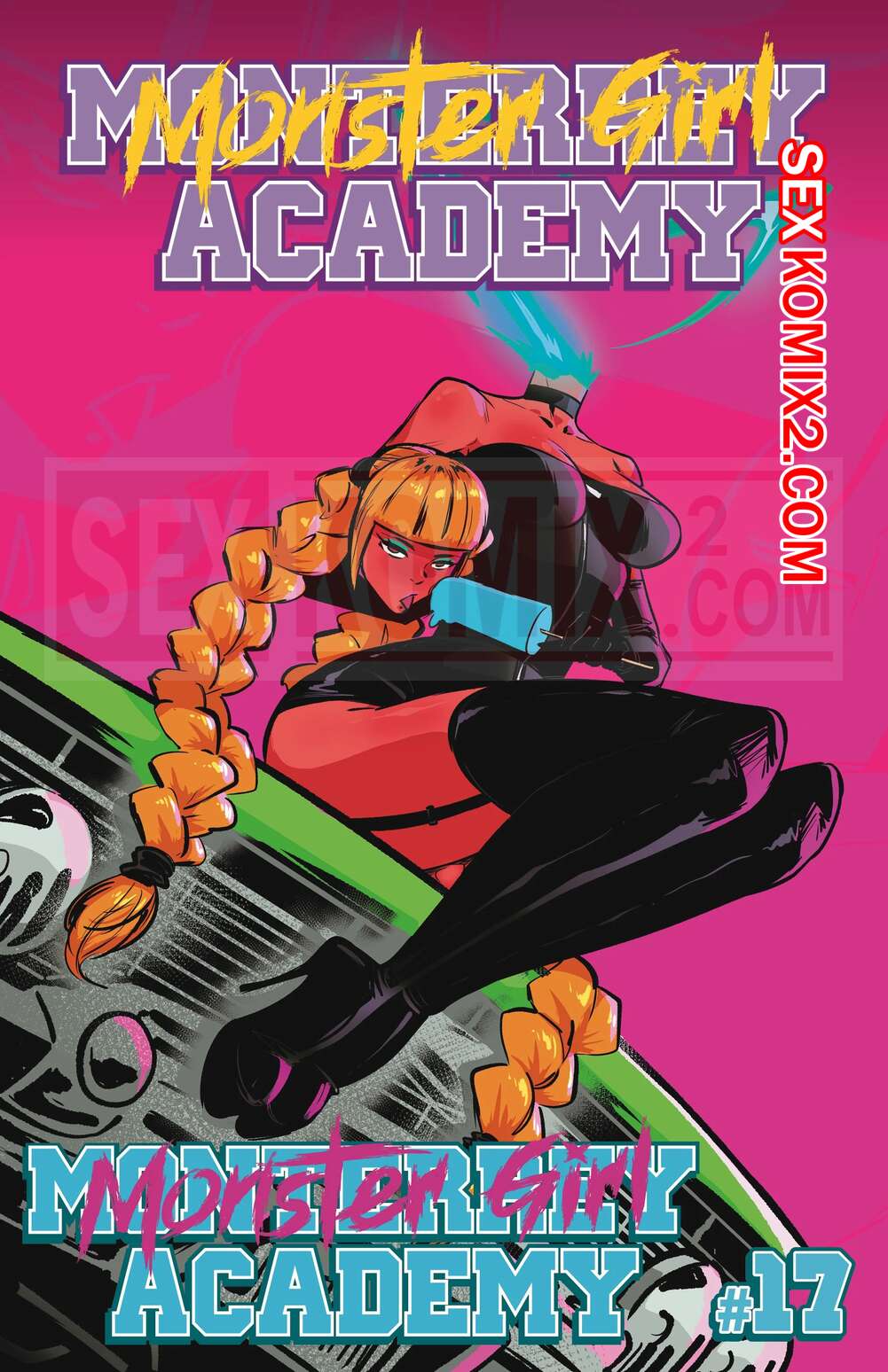 Порно комикс Академия девушек монстров. Часть 17. Monster Girl Academy. Worky Zark
