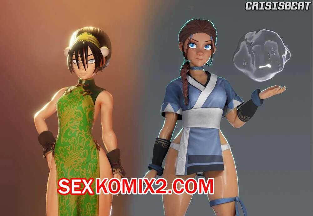 Порно комикс Avatar. Взрослый дуэт Бендер. The Last Airbender. Grown up Bender duo. Crisisbeat