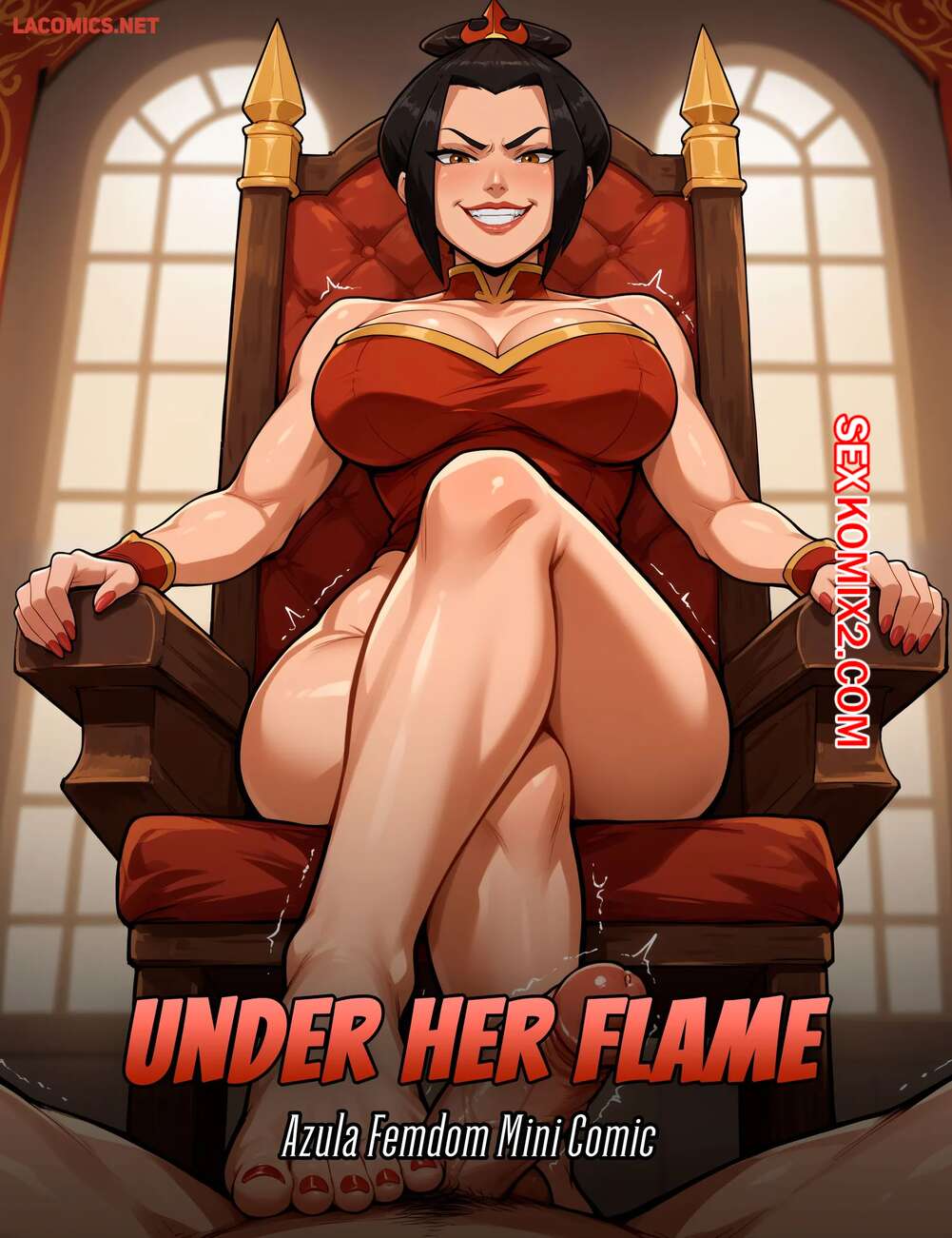 Порно комикс Azula Femdom. Lustful mind