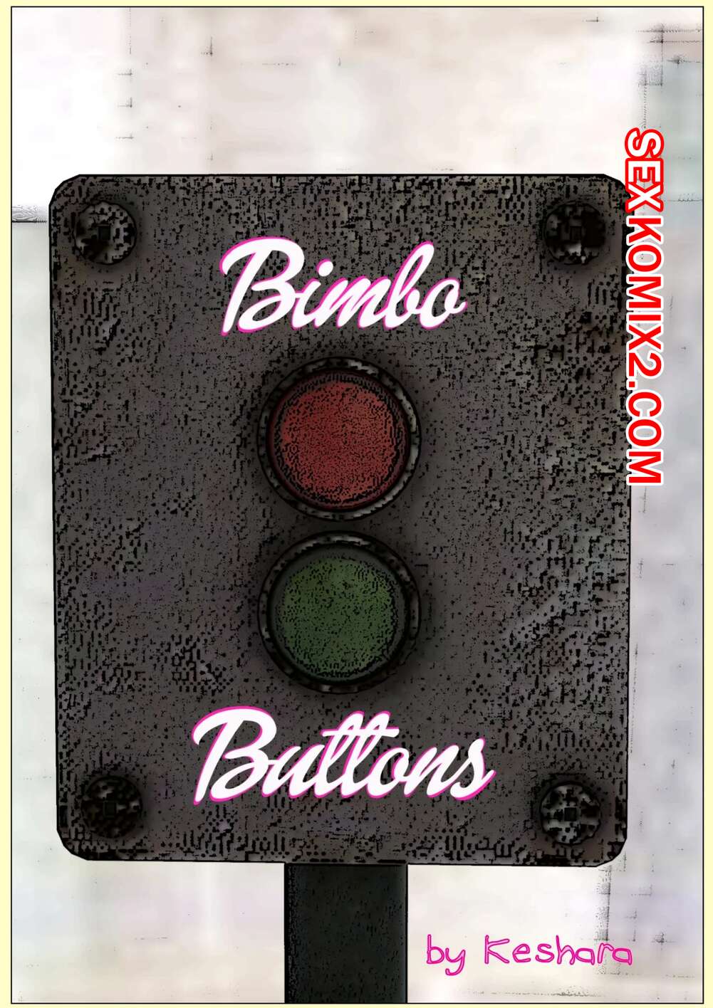Порно комикс Бимбо кнопки. Части 1, 2, 3 и 4. Bimbo Buttons. Keshara