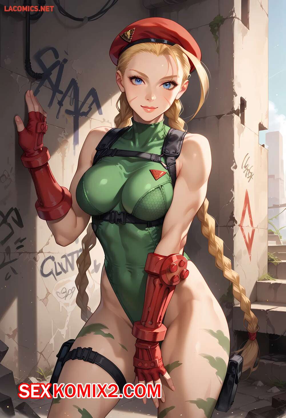 Порно комикс Cammy White. Street Fighter. Animeiris