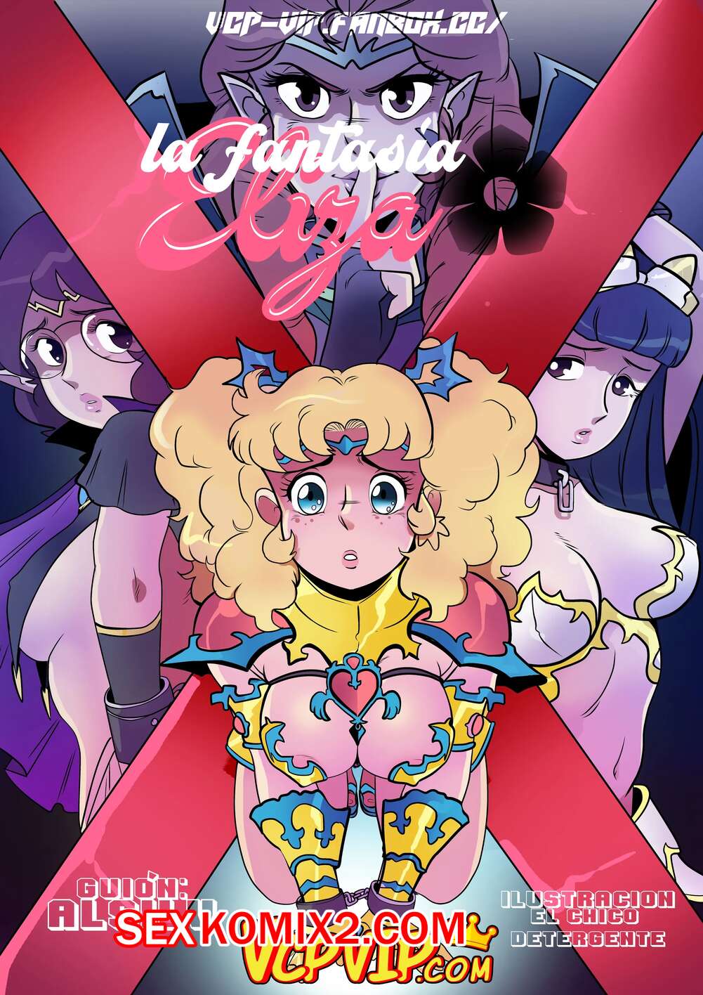 Порно комикс Candy Candy. Конфетная страна. Фантазия. Candy Land. La Fantasia. ElChicoDetergente