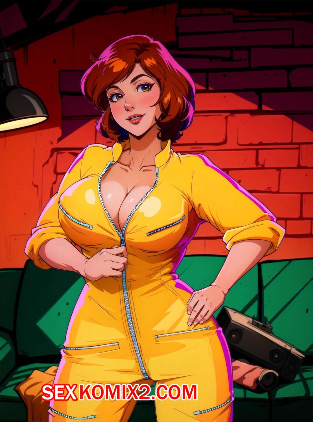 Порно комикс Черепашки. Снова тот месяц. Teenage Mutant Ninja Turtles. Crisisbeat