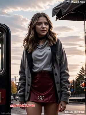 Порно комикс Chloe Grace Moretz. Neighbours. QuantumAI