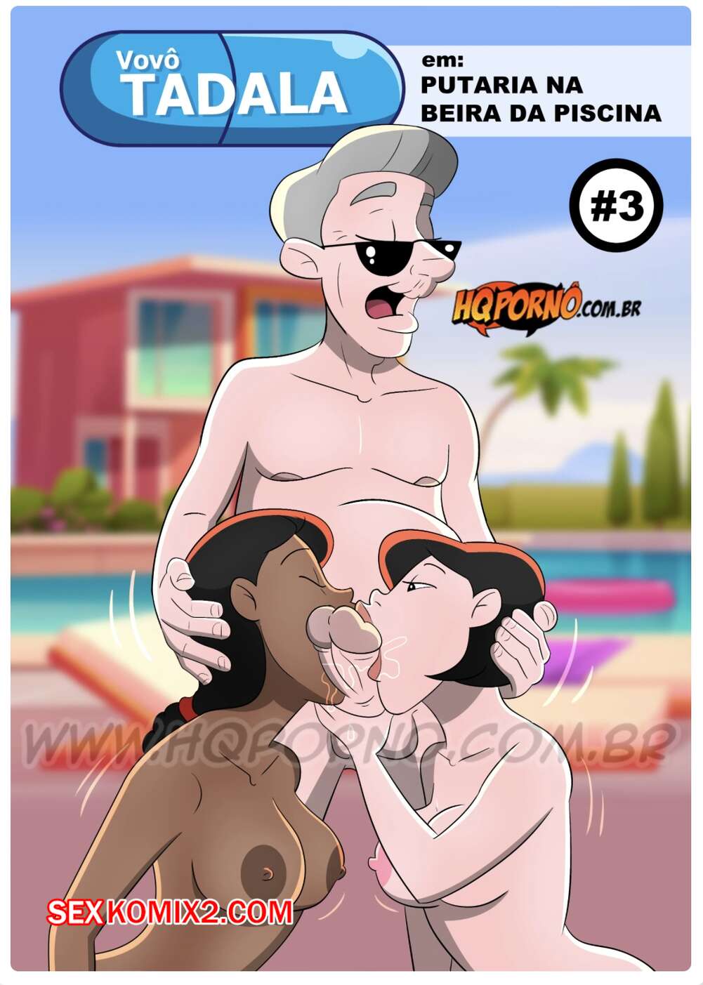 Порно комикс Дедушка Тадала. Часть 3. Vovo Tadala. HQPorno