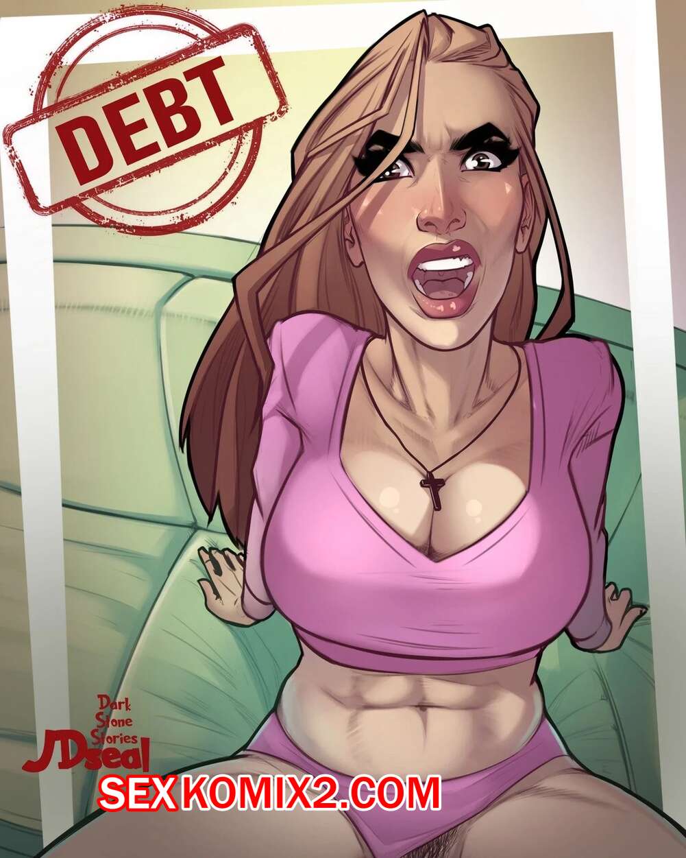 Порно комикс Долг. Debt. JDSeal