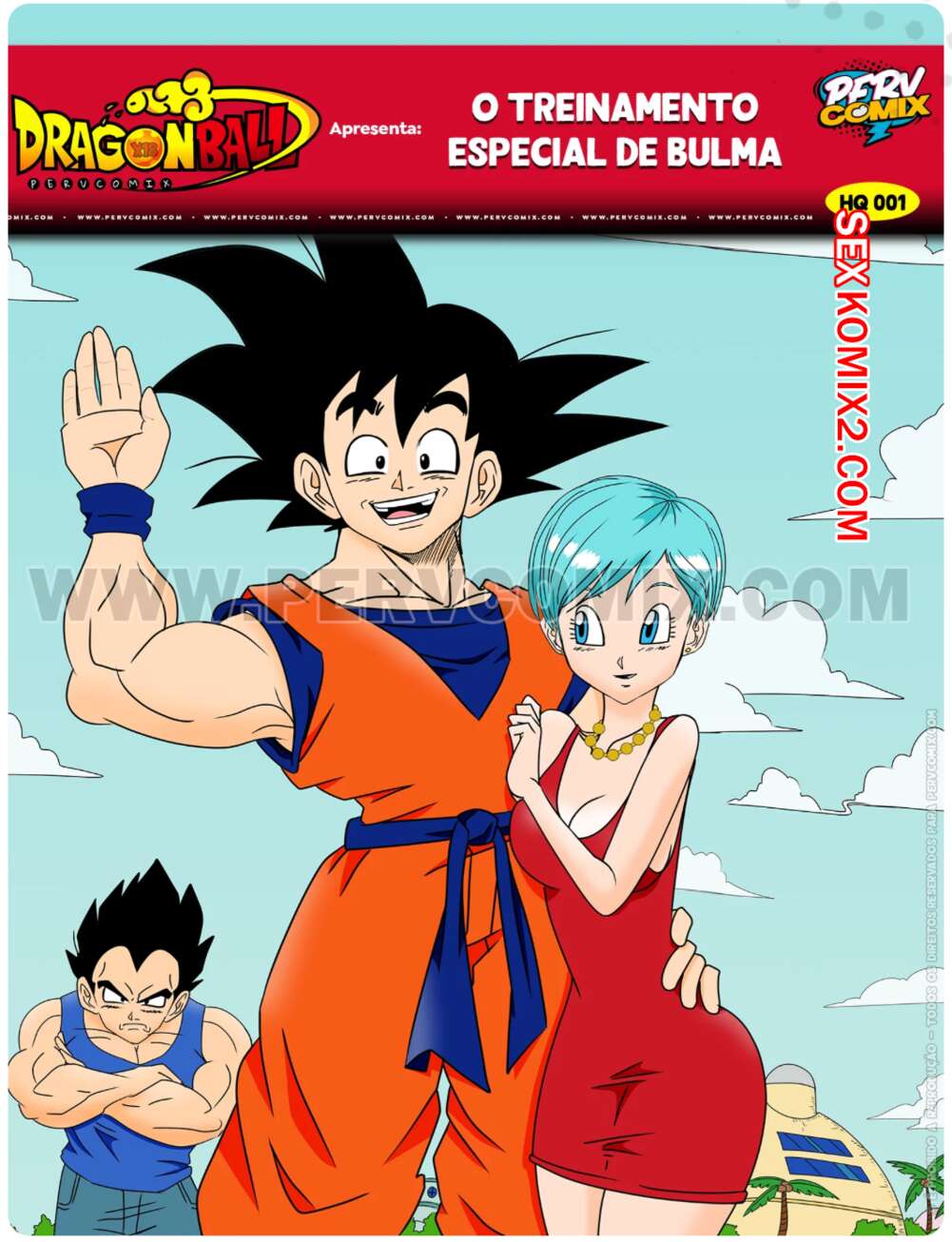 Порно комикс Dragon Ball. Драконий жемчуг. Часть 1. Dragon Ball X18. PervComix