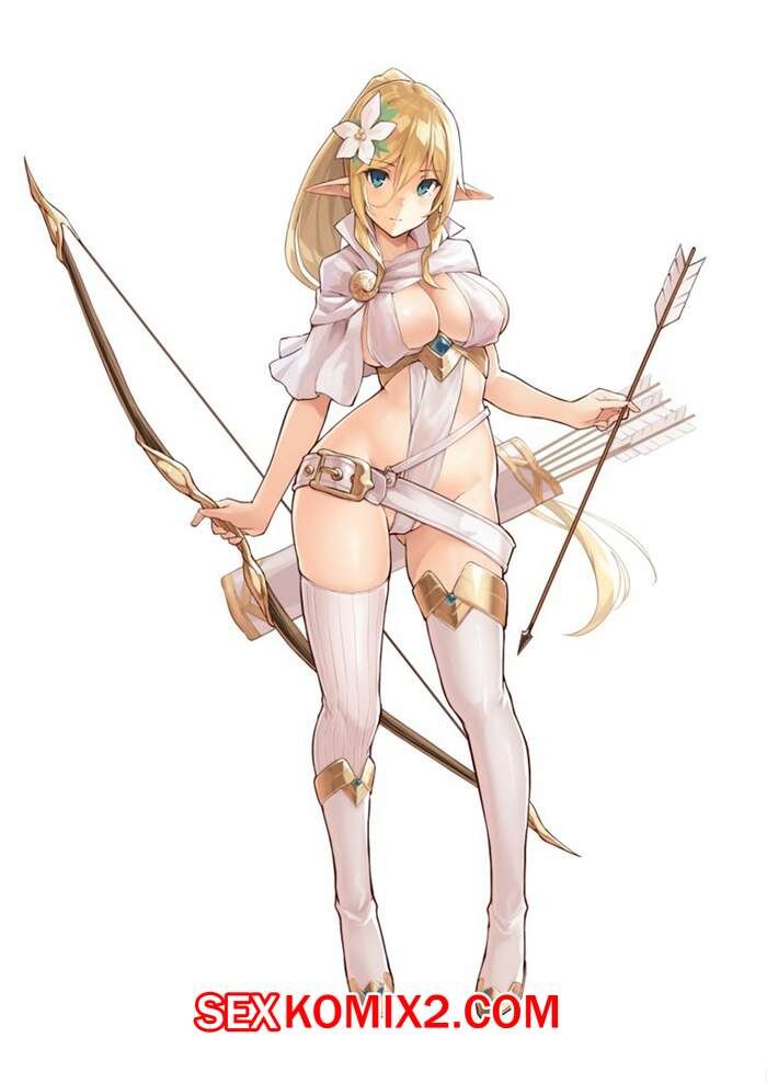 Порно комикс Эльфийка. Лучница