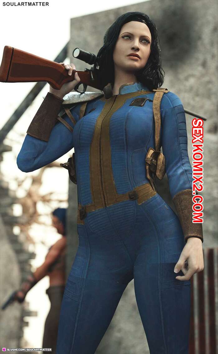 Порно комикс Fallout. Шлюха для рейдеров. SoulArtMatter