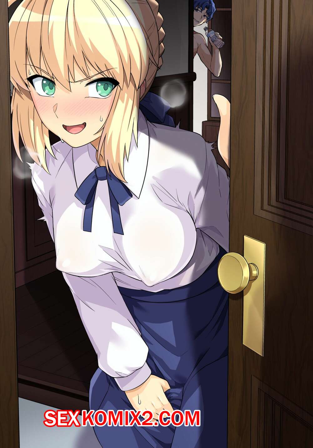 Порно комикс Fate Stay Night. Saber cheating SEX. Haruhisky