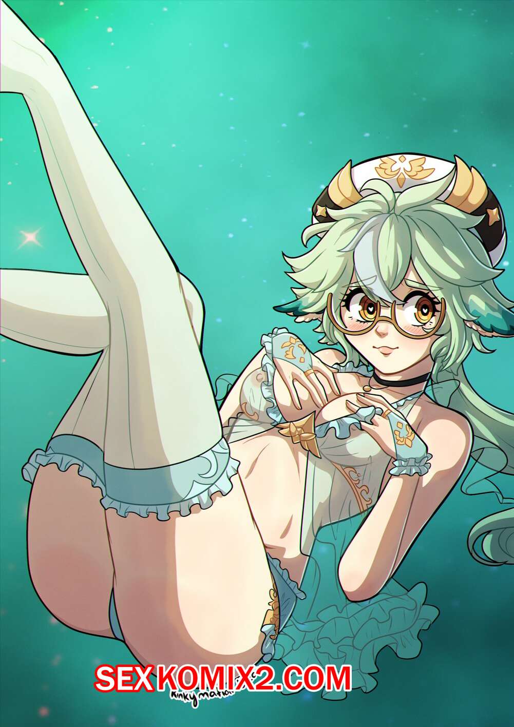 Порно комикс Genshin Impact от Kinkymation