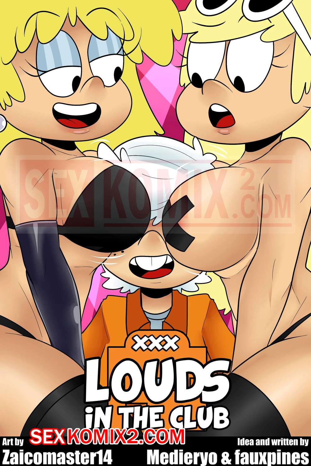 Порно комикс Громко в клубе. Louds in the club. Zaicomaster14