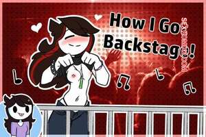 Порно комикс How I got Backstage. JonathanPT