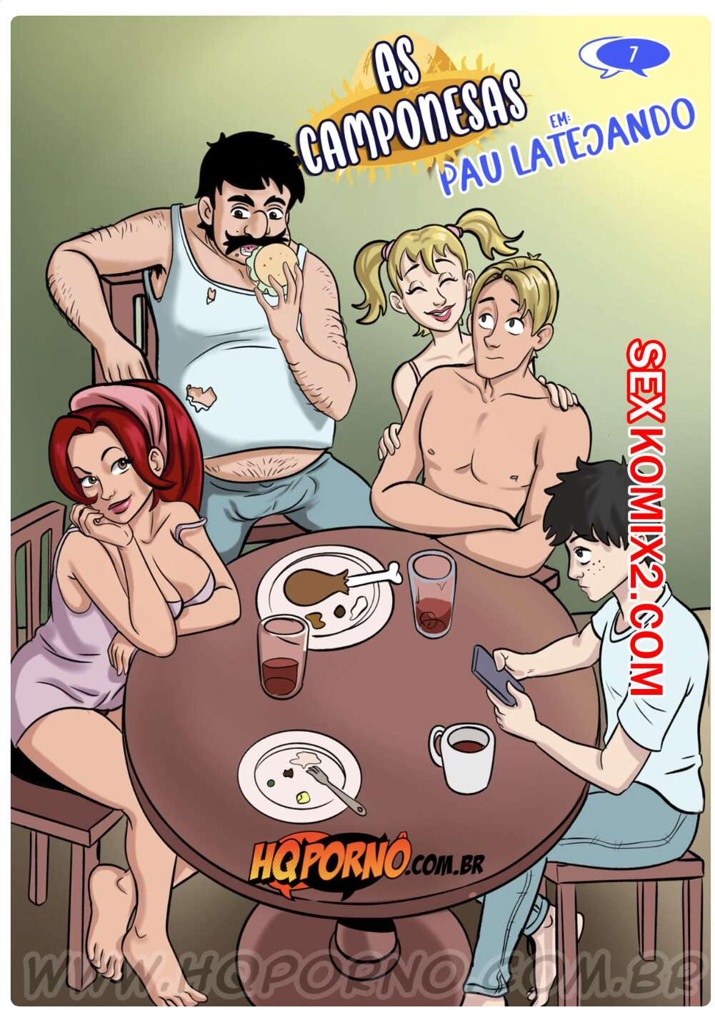 Порно картинки инцест 🍓 Порно комикс Инцест на ферме. Часть 7. As camponesas. HQporno эро комикс  со стояком. Она 🍓 | Порно комиксы | bonsporn.com