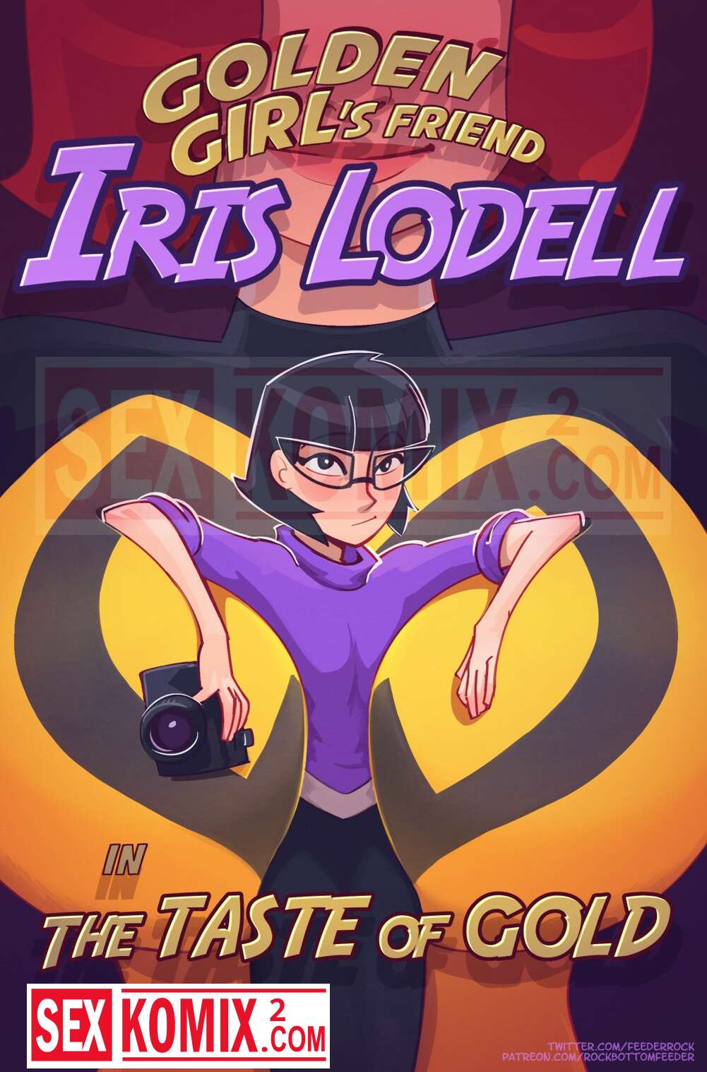 Порно комикс Ирис Лоделл. Вкус золота. Hagfish.
