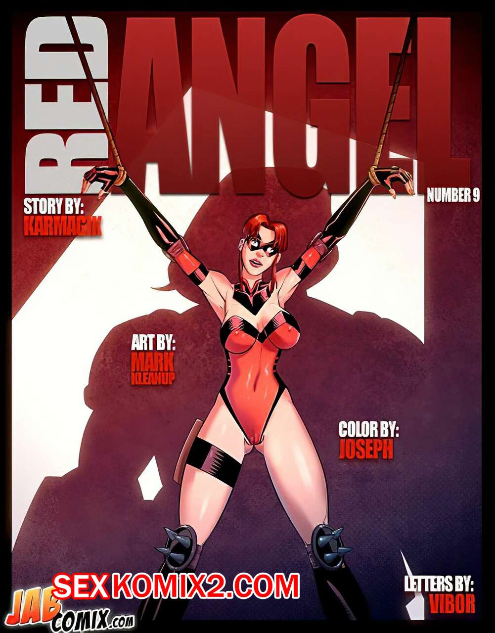 Порно комикс Красный Ангел. Часть 9. Red Angel. JABComix