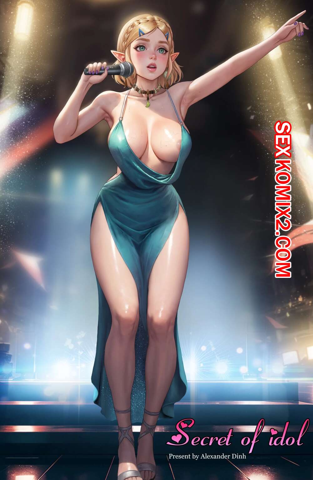 Порно комикс Легенда О Зельде. Секрет Идола. Secret Of Idol. Alexander Dinh.