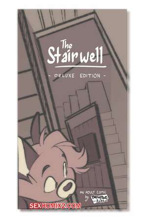 Порно комикс Лестничная площадка. The Stairwell. Baphypaws