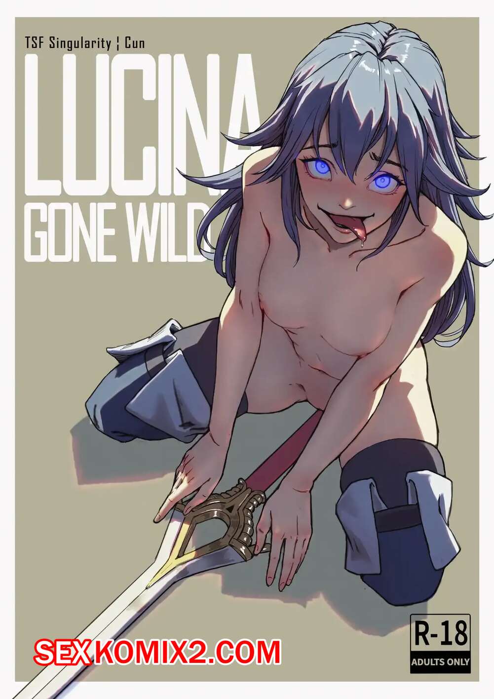 Порно комикс Люсина стала дикой. Lucina Gone Wild. TSFSingularity