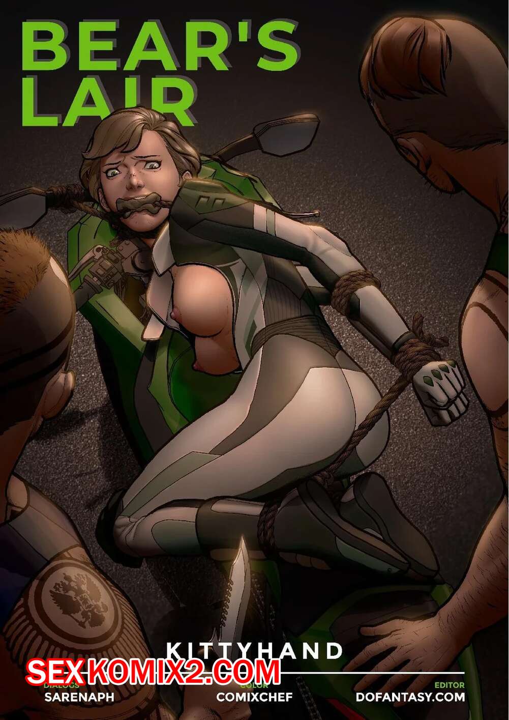 Порно комикс Медвежье логово. Bears Lair