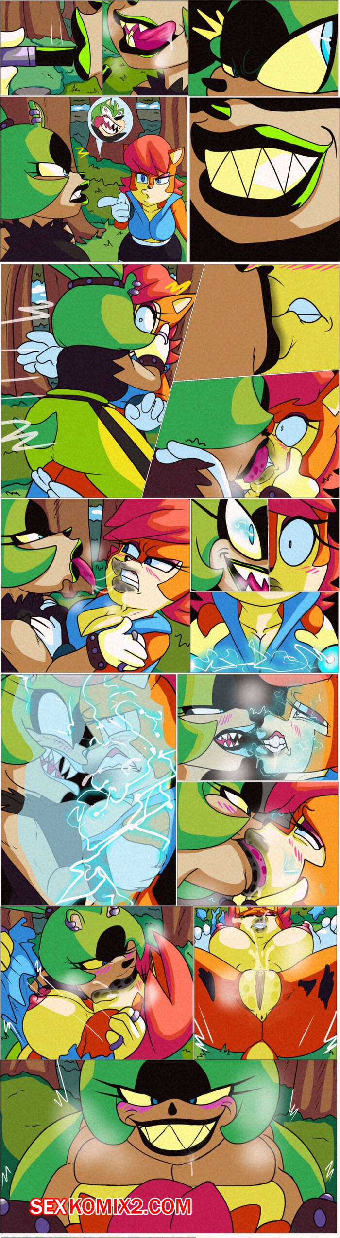 Порно комикс Mistaken Identity. Sonic the Hedgehog. Nekomajinheika.
