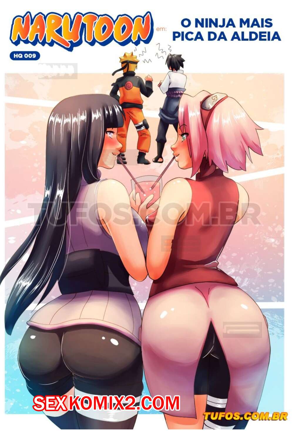 Порно комикс Наруто. Часть 9. Narutoon. Tufos