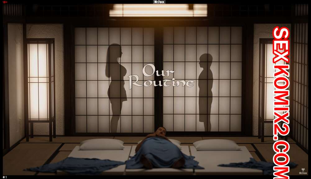 Порно комикс Наша рутина. Our Routine. Mr.Foxx