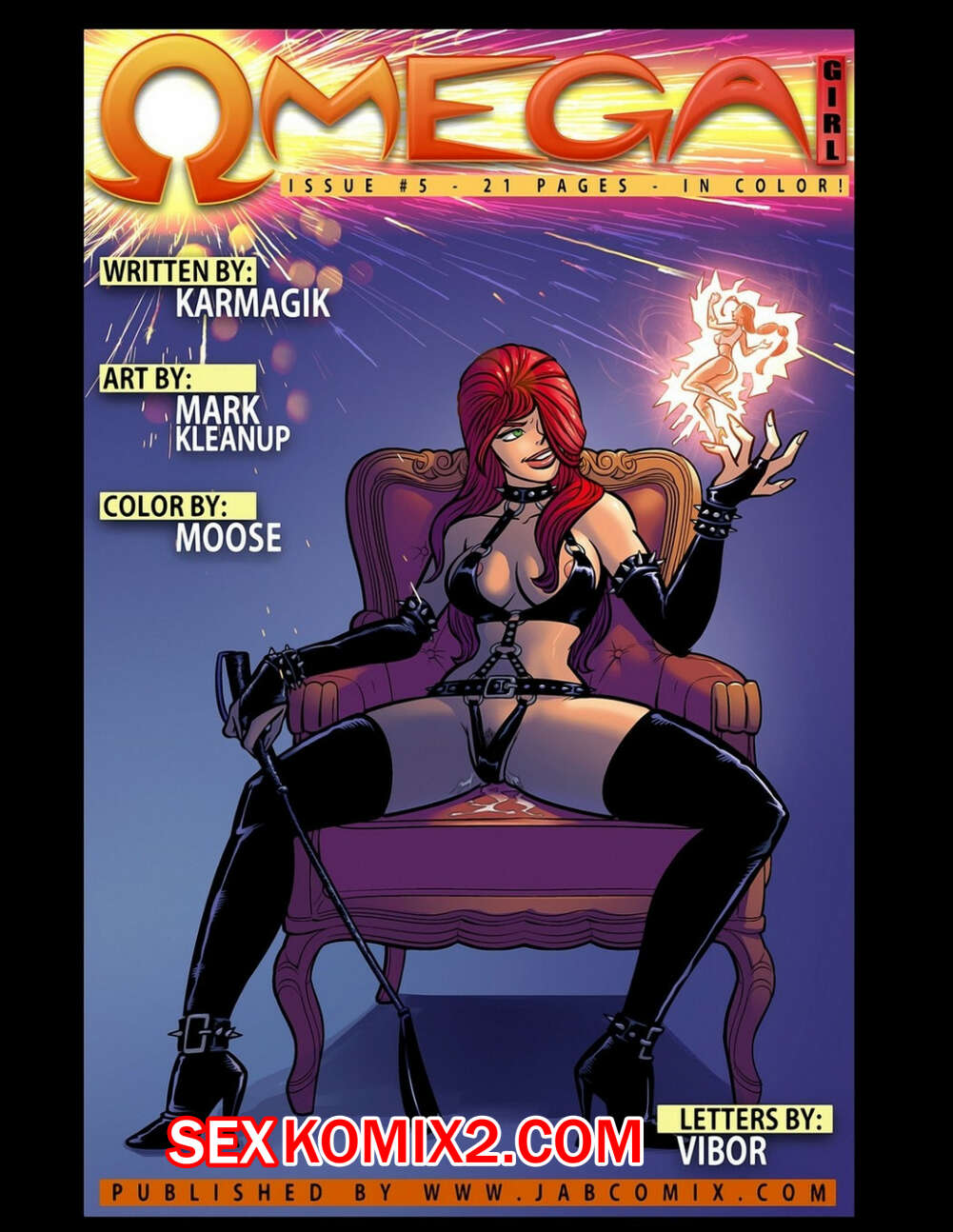 Порно комикс Омега герл. Часть 5. OMEGA GIRL. JabСomix