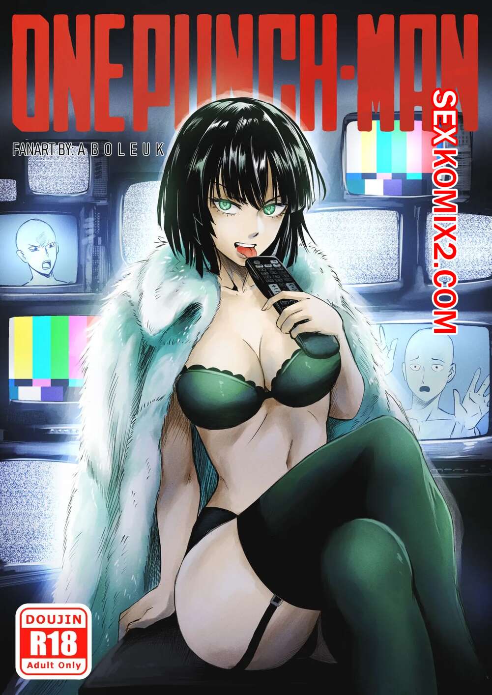 Порно комикс One Punch Man. Это время Фубуки. Its Fubuki Time. Aboleuk.
