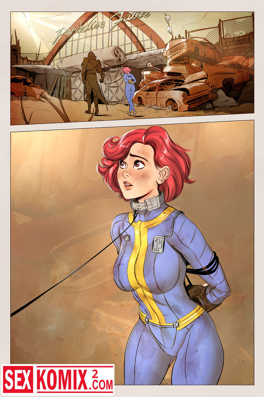 Порно комикс Парадиз Фолз Фаллаут. Paradise Falls Fallout. Cherry-Gig.