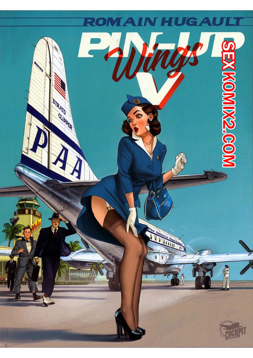 Порно комикс Pin Up Wings 5. Romain Hugault.
