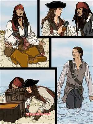 Порно комикс Pirates Of The Caribbean. Sinfulcomics