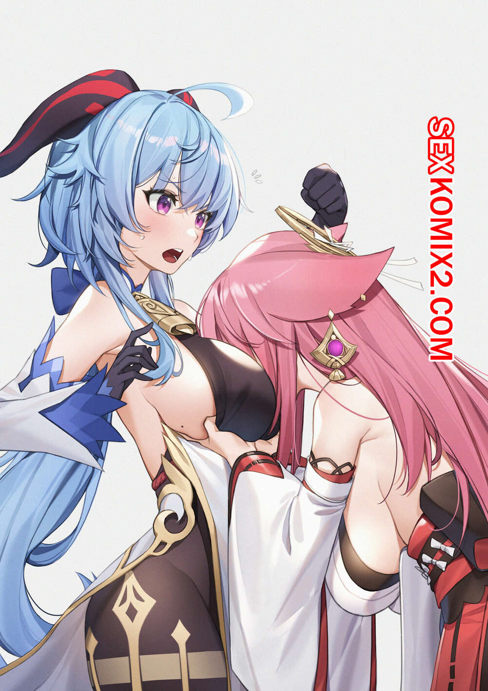 Порно комикс PIXIV. Арты