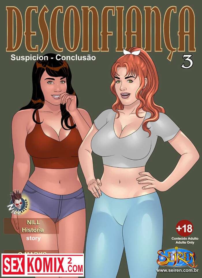 Порно комикс Подозрение. Часть 3. Английский.