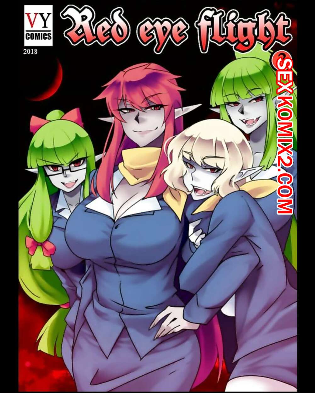 Порно комикс Полет красных глаз. Часть 3. Red Eye Flight. Aya Yanagisawa