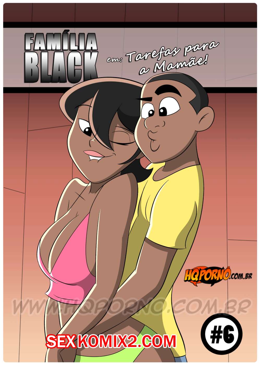 Порно комикс Семейка черных. Часть 8. Familia Black. HQporno