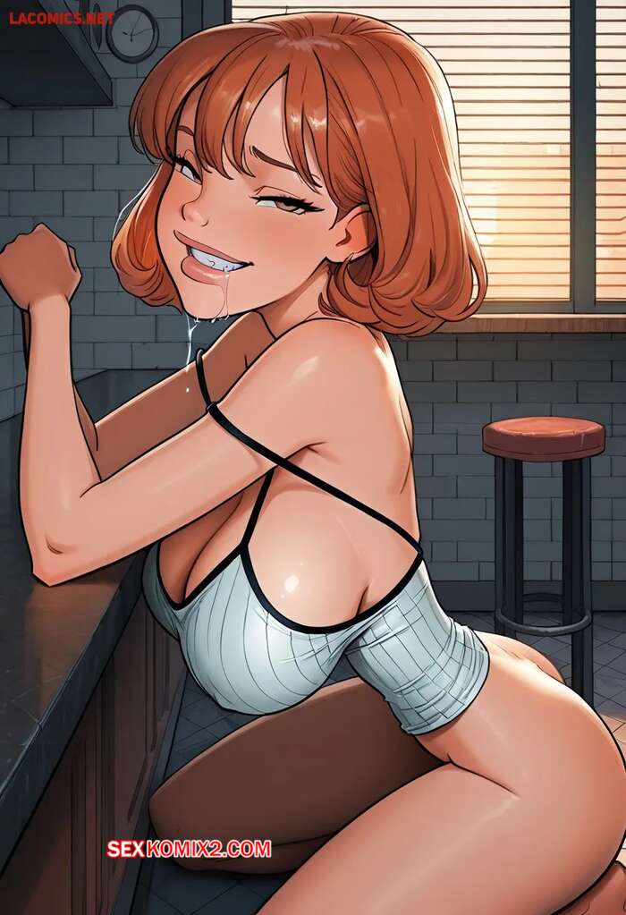Порно комикс Sharona at the CAfe. Vortex