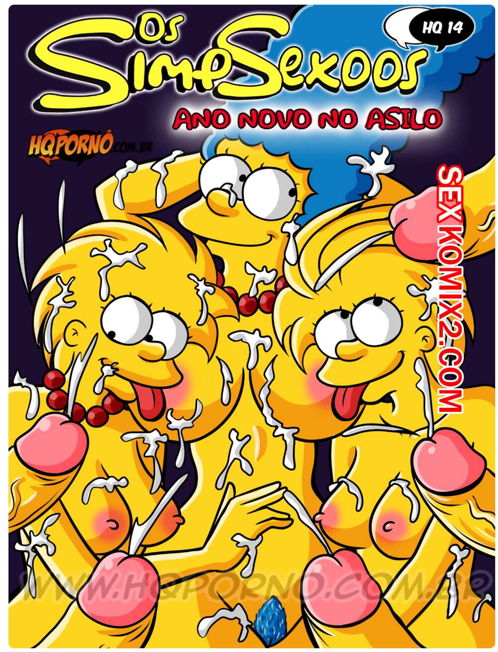 Порно комикс Симпсексы. Часть 20. Os Simpsexys. HQPorno
