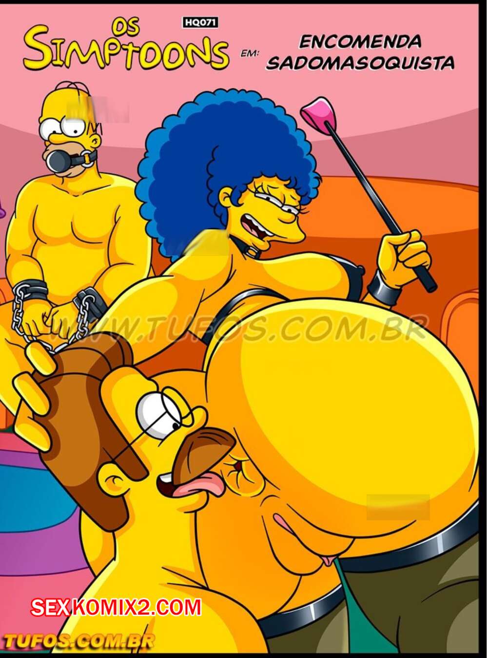 Порно комикс Симпсоны. Часть 72. Os Simptoons. Tufos