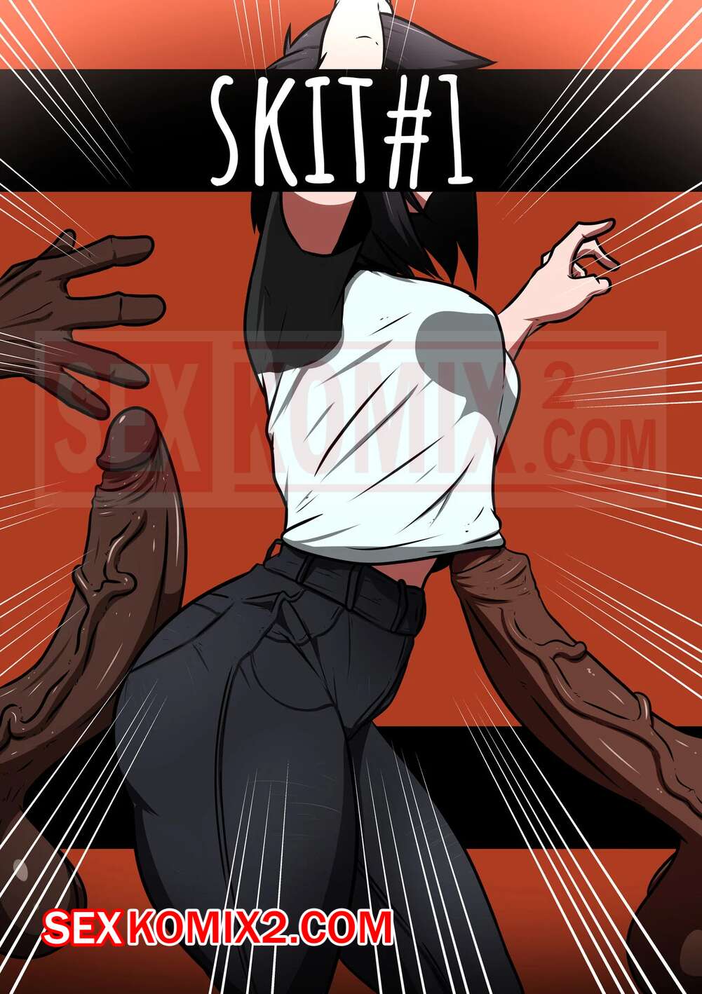 Порно комикс Скит 1. Микрочип. Skit 1. Micro Chip