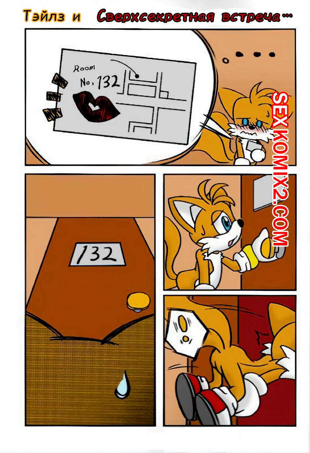 Порно комикс Sonic the Hedgehog. Canned furry. Часть 3