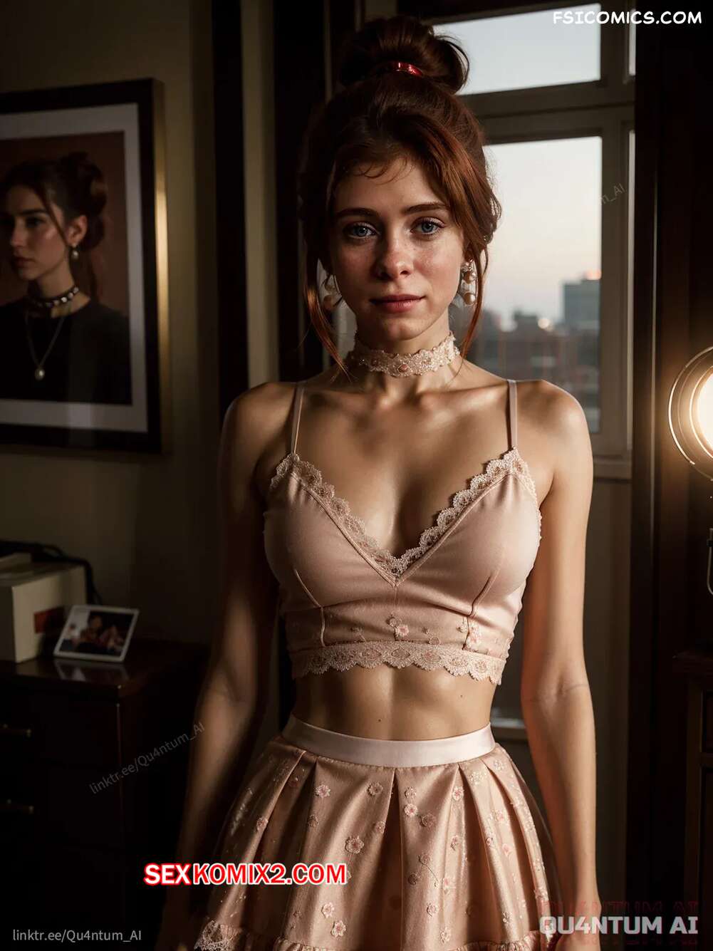 Порно комикс Sophia Loren. 80s Girl. QuantumAI