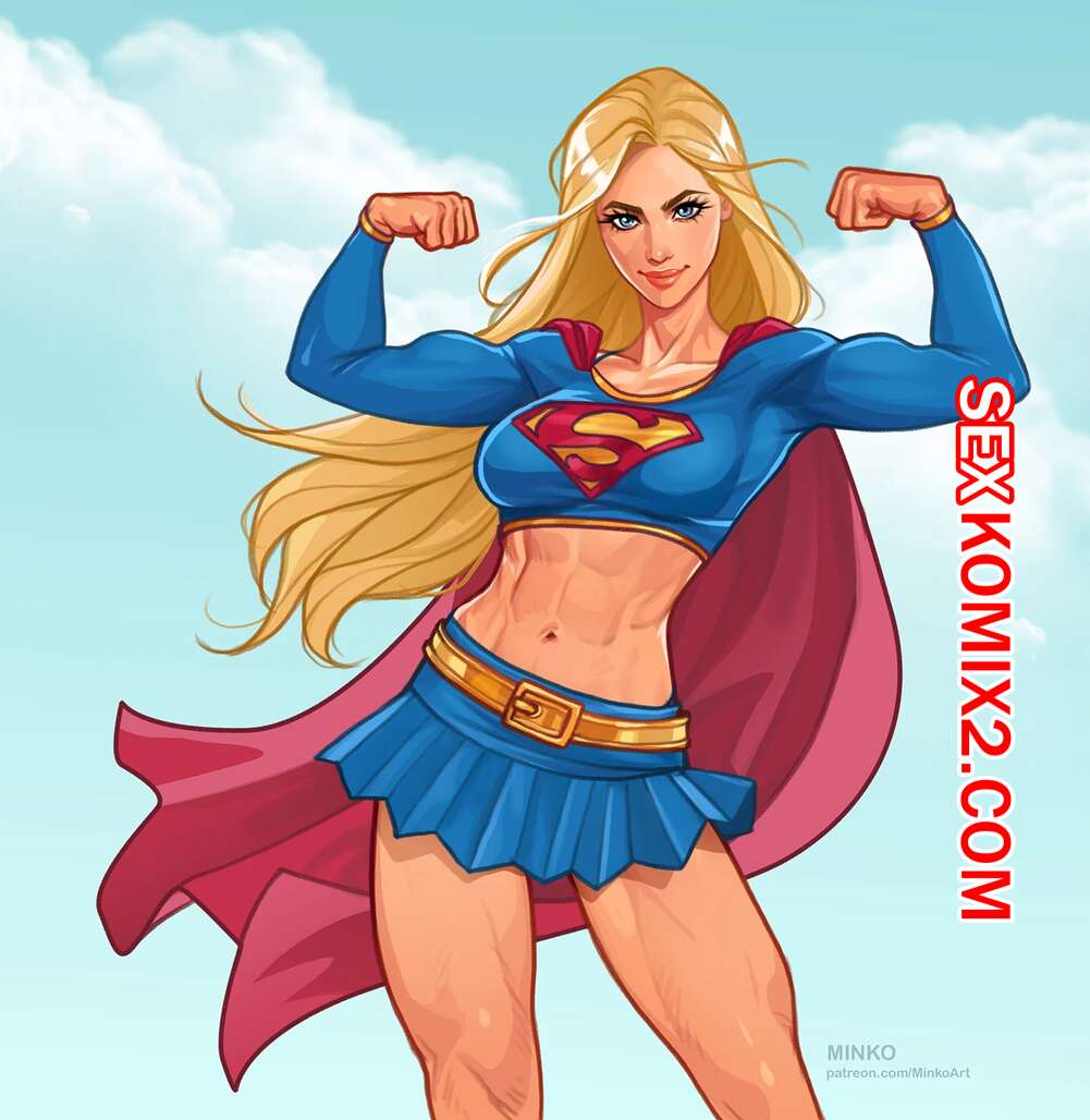 Порно комикс Супер герл. Super Girl. Supergirl. Olena Minko