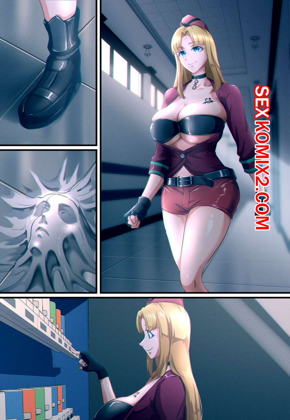 Порно комикс Терминатор. Арты. Khear