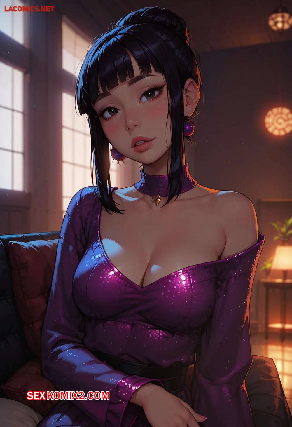 Порно комикс The Blind Dates. Lowfirestudios