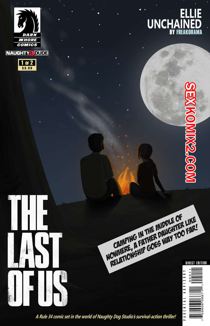 Порно комикс The Last Of Us. Элли освобожденная. Часть 1 и 2. Ellie Unchained. Freakorama