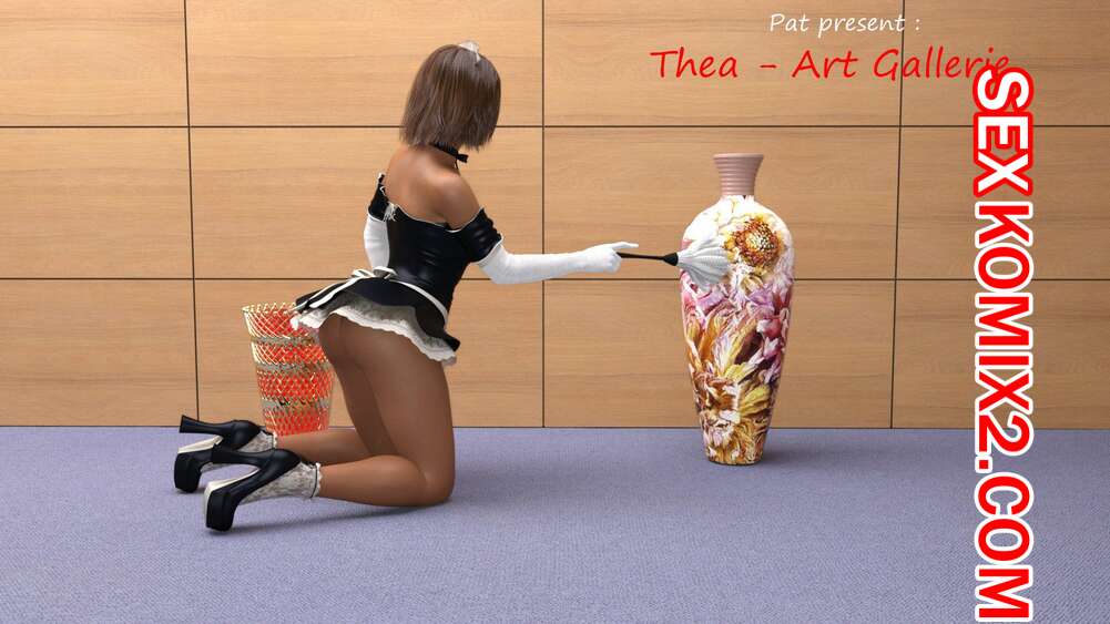 Порно комикс Thea. Art Gallerie. 3D Pat