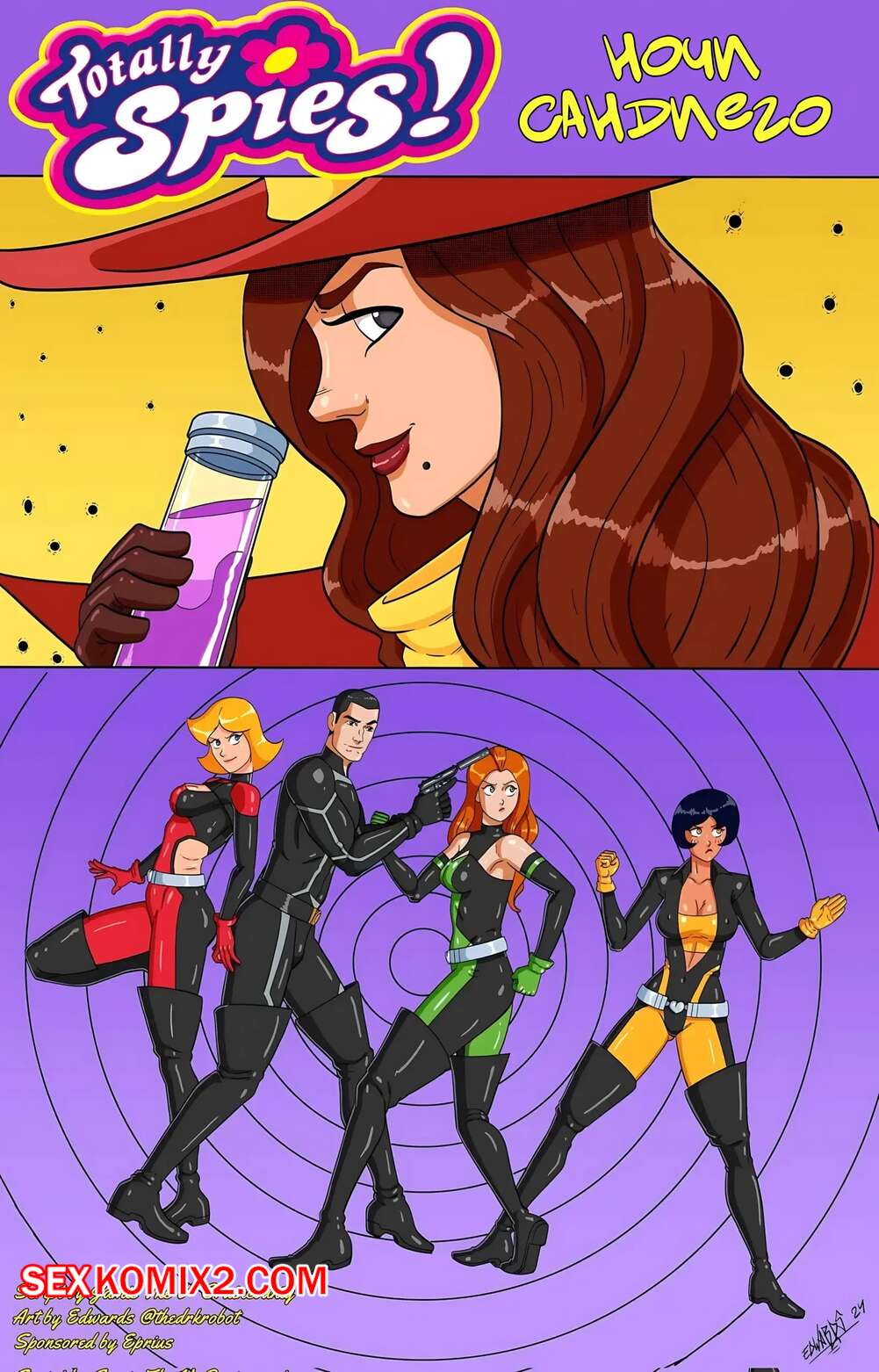 Порно комикс Totally Spies. Ночи Сандиего. Sandiego Nights. RuinCountry