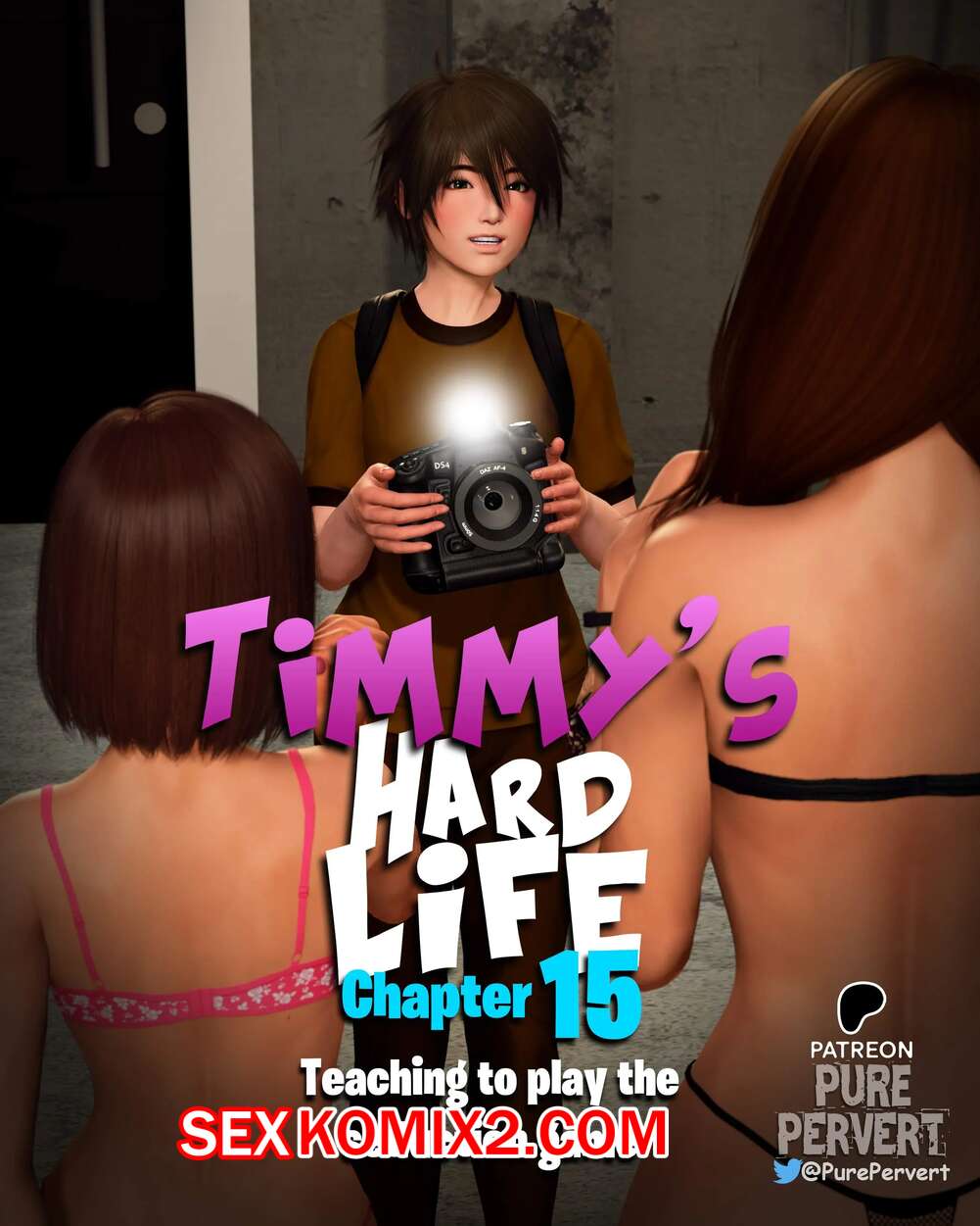 Порно комикс Тяжелая жизнь Тимми. Часть 15. Timmys Hard Life. Pure Pervert